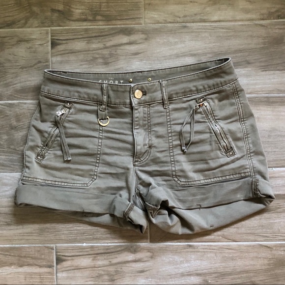 White House Black Market Pants - WHBM utility shorts taupe/tan cargo army military